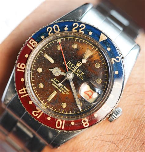 rolex bakelite|rolex gmt 6542 bezel.